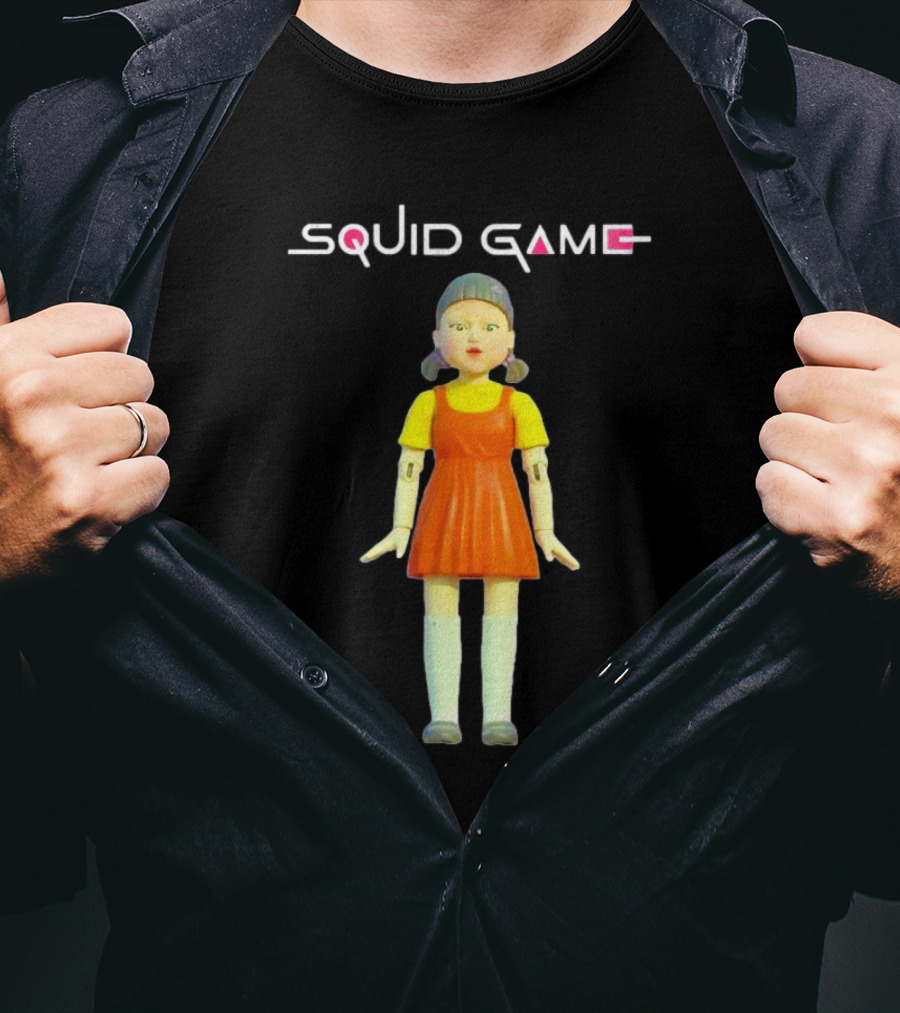 Squid Game Doll Toy Figure Iconic Series Character T-Shirt