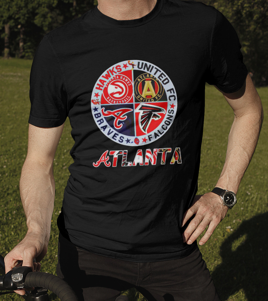 Hawks United FC Braves Falcons Atlanta T-Shirt