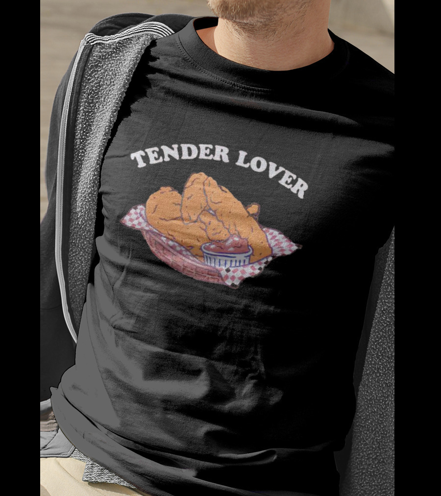 Tender Lover Chicken Wings Basket T-Shirt