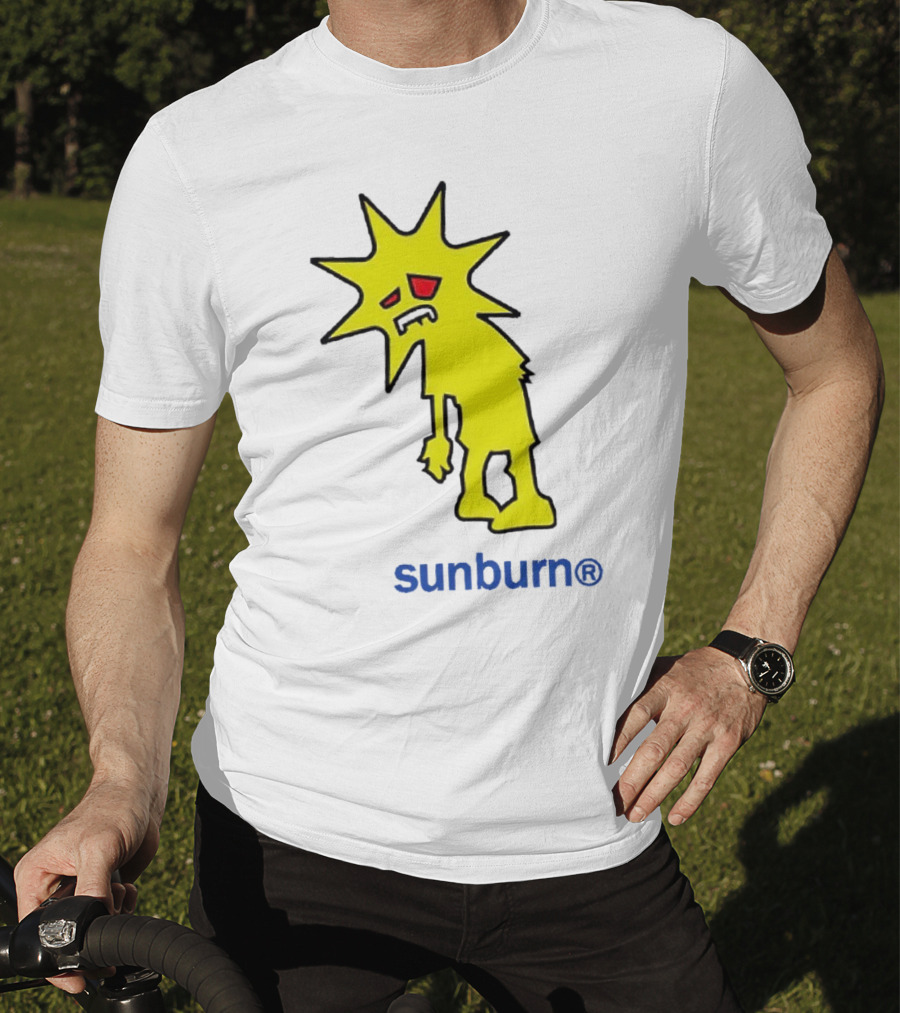 Dominic Fike Sunburn Yellow Sad Character T-Shirt