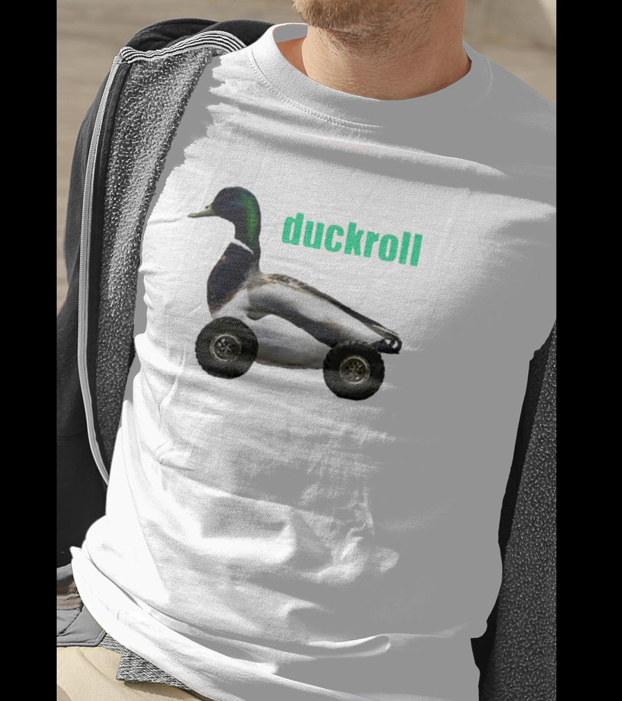 Duckroll Meme Hybrid With Wheels T-Shirt