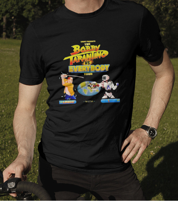 Logic Presents The Bobby Tarantino Vs Everybody Tour With 1P Logic And 2P T-Shirt