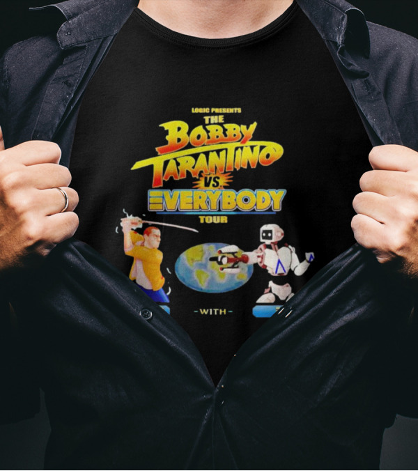 Logic Presents The Bobby Tarantino Vs Everybody Tour With 1P Logic And 2P T-Shirt