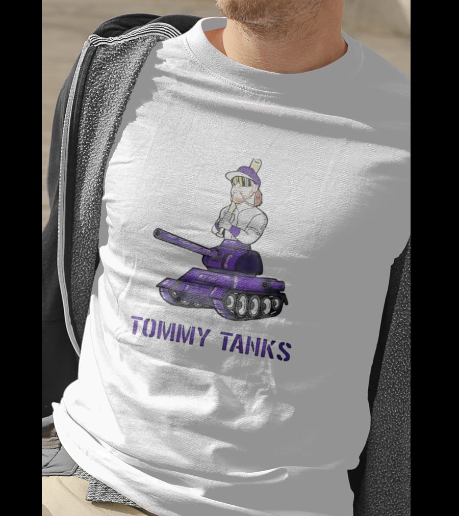 LSU Tigers Tommy White Tommy Tanks Baseball Tank T-Shirt