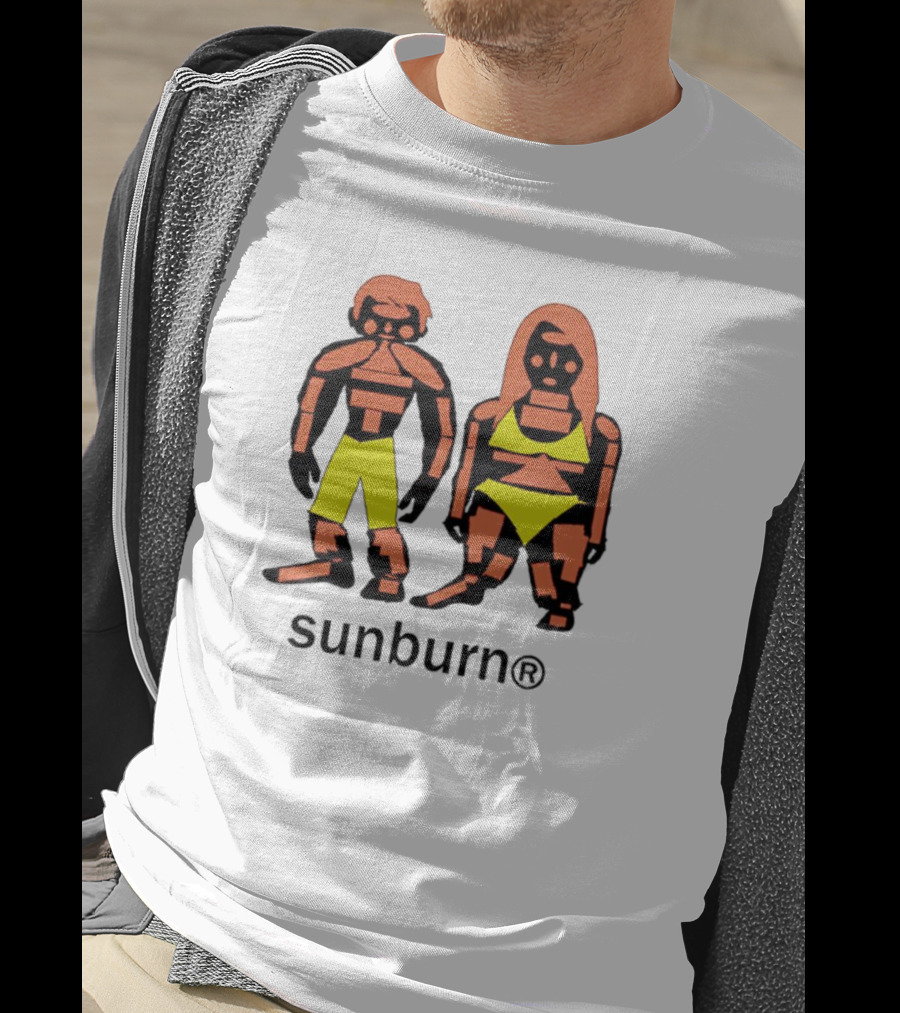 Dominic Fike Sunburn Yellow Swimwear Figures T-Shirt