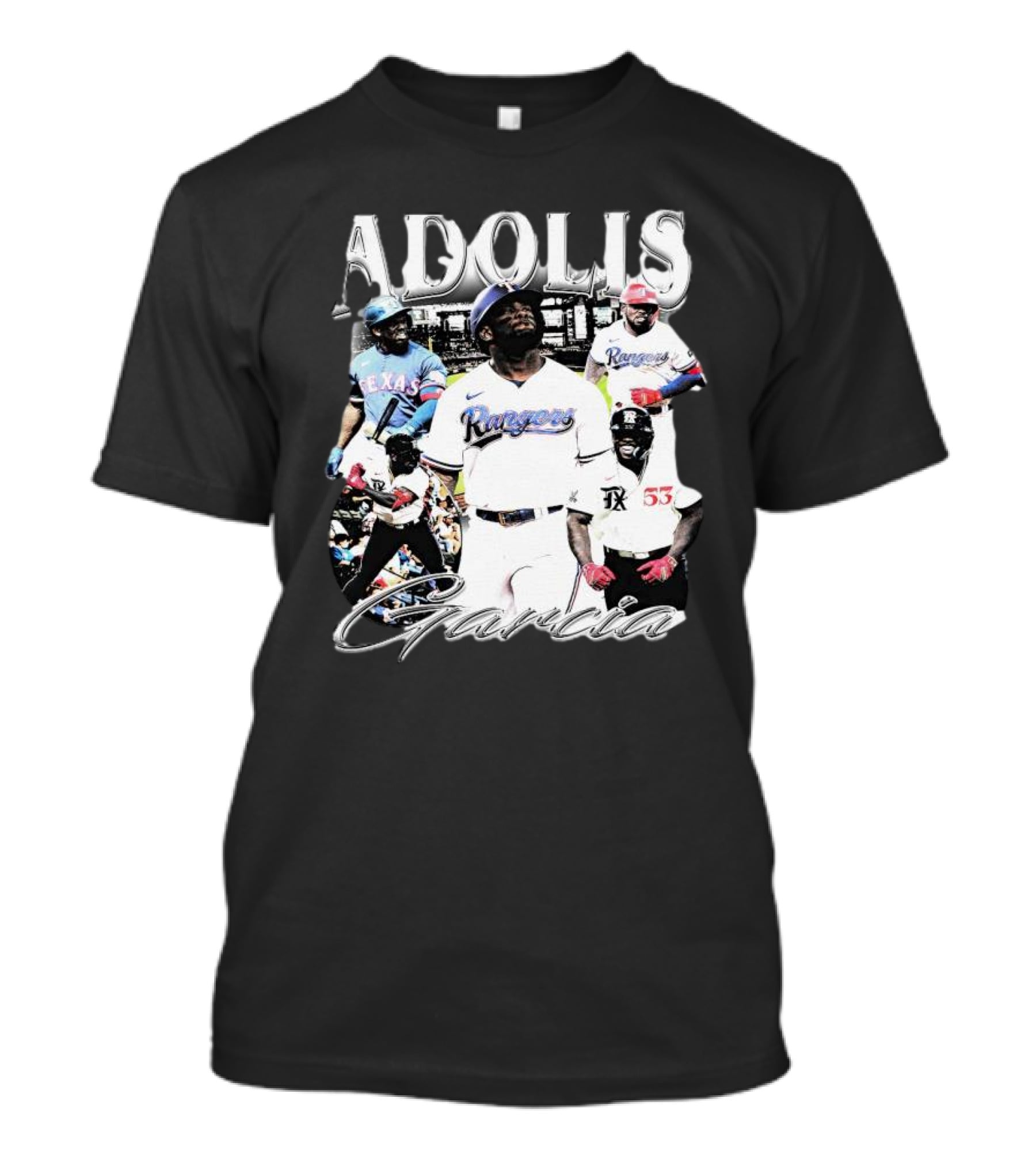 Adolis García Texas Rangers Collage T-Shirt