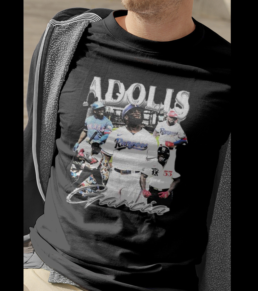 Adolis García Texas Rangers Collage T-Shirt