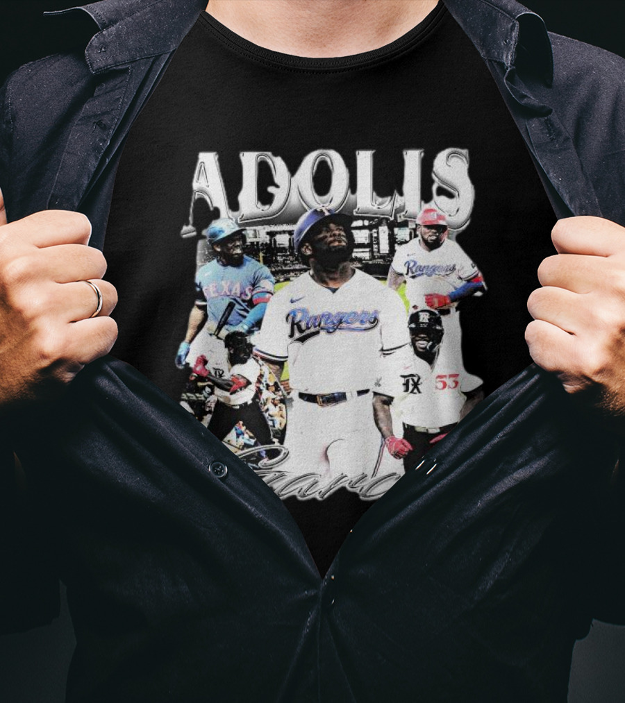 Adolis García Texas Rangers Collage T-Shirt