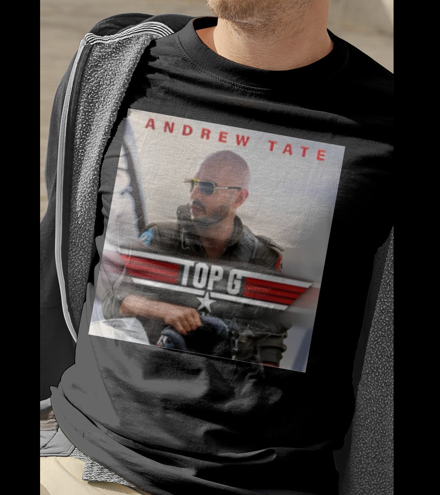 Andrew Tate Top G Pilot Aviator T-Shirt