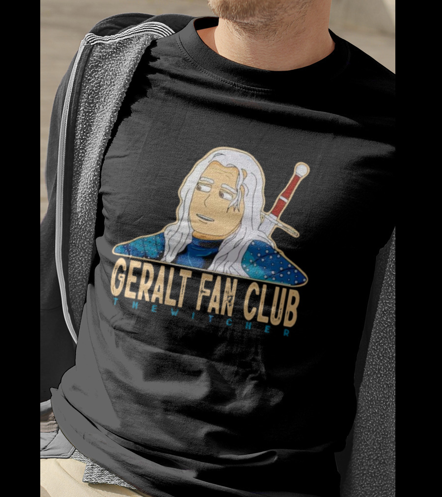 Geralt Fan Club The Witcher Anime T-Shirt