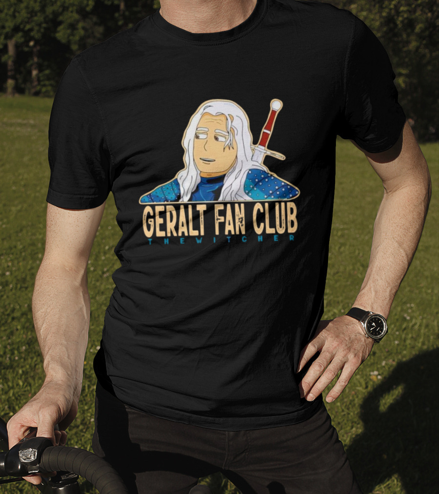 Geralt Fan Club The Witcher Anime T-Shirt