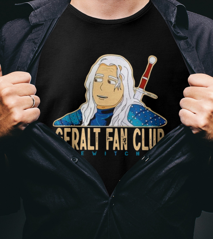 Geralt Fan Club The Witcher Anime T-Shirt