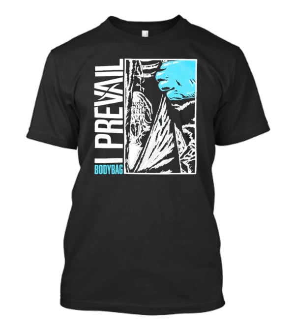 I Prevail Body Bag Skull And Gloved Hand T-Shirt