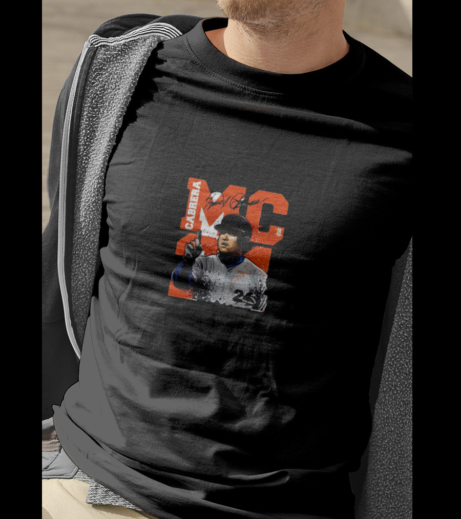 Miguel Cabrera MC24 Cabrera 24 Detroit Tigers Signature T-Shirt