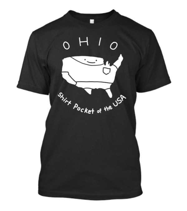 Ohio Shirt Pocket Of The USA T-Shirt