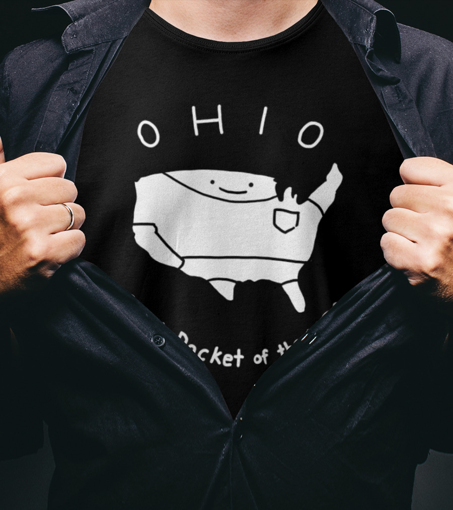 Ohio Shirt Pocket Of The USA T-Shirt