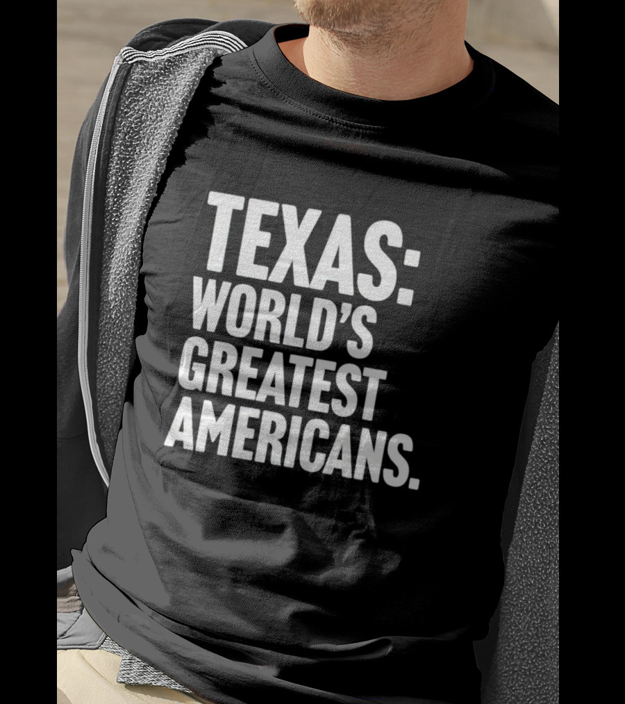 Texas World's Greatest Americans T-Shirt