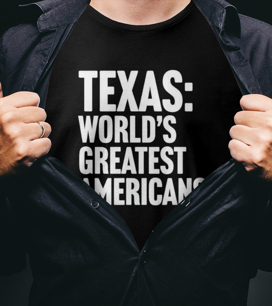 Texas World's Greatest Americans T-Shirt