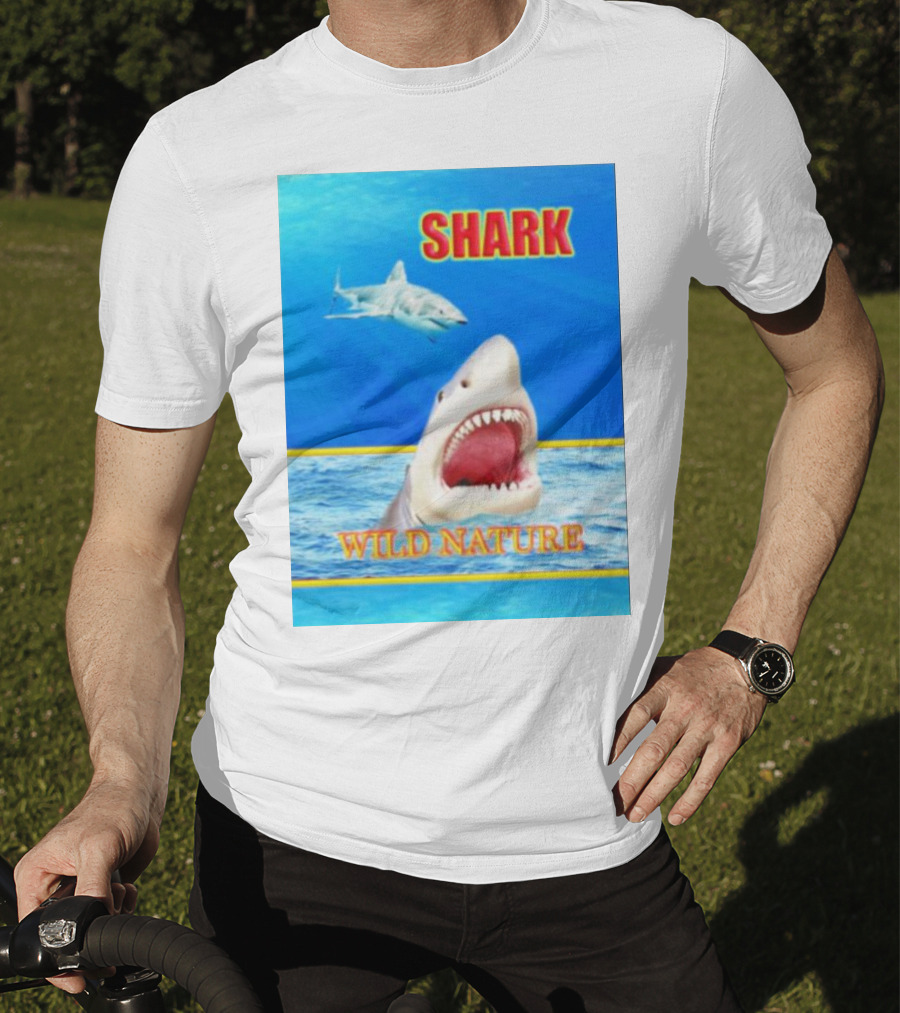 Shark Wild Nature Ocean Scene T-Shirt