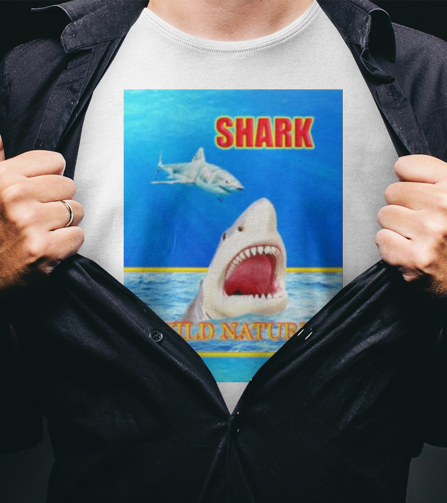 Shark Wild Nature Ocean Scene T-Shirt