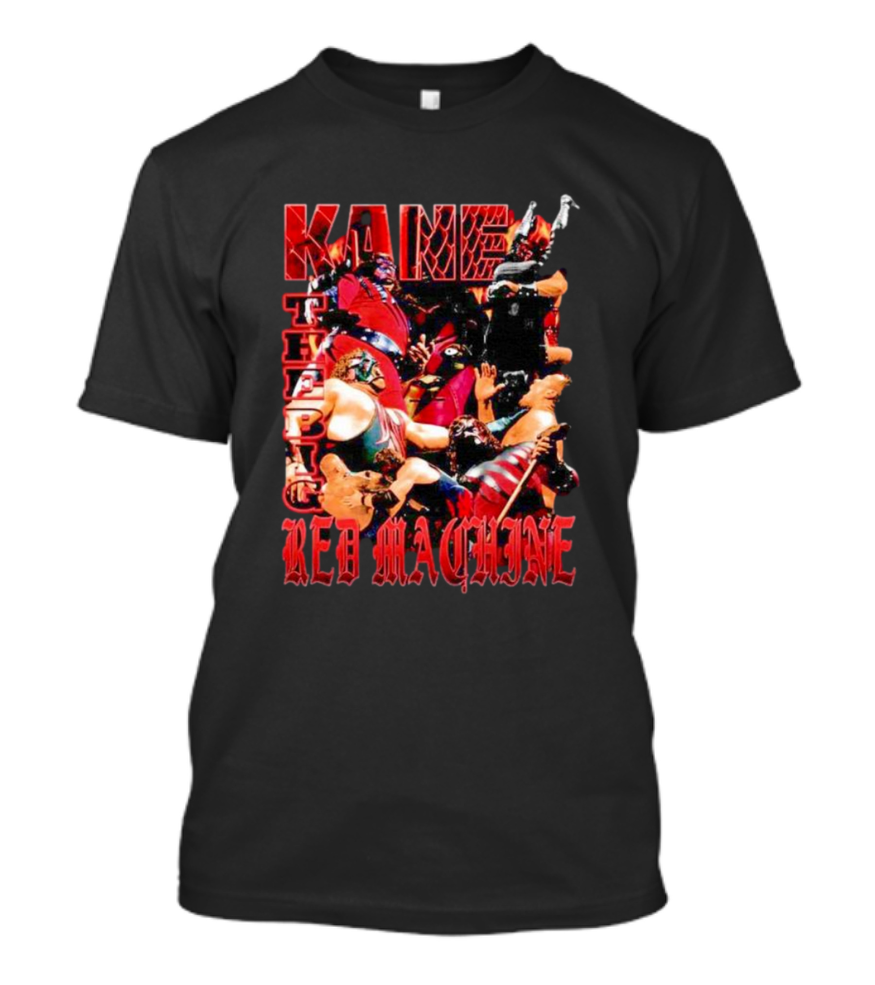 Kane The Big Red Machine Pro Wrestling Legends T-Shirt