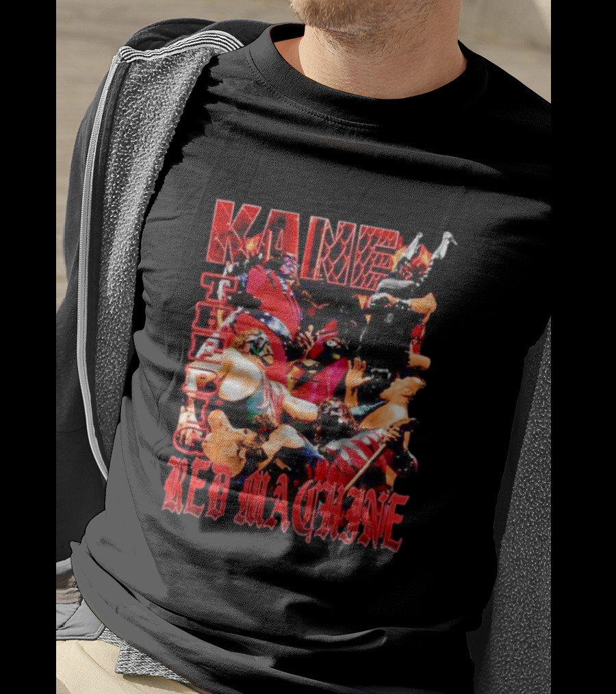 Kane The Big Red Machine Pro Wrestling Legends T-Shirt