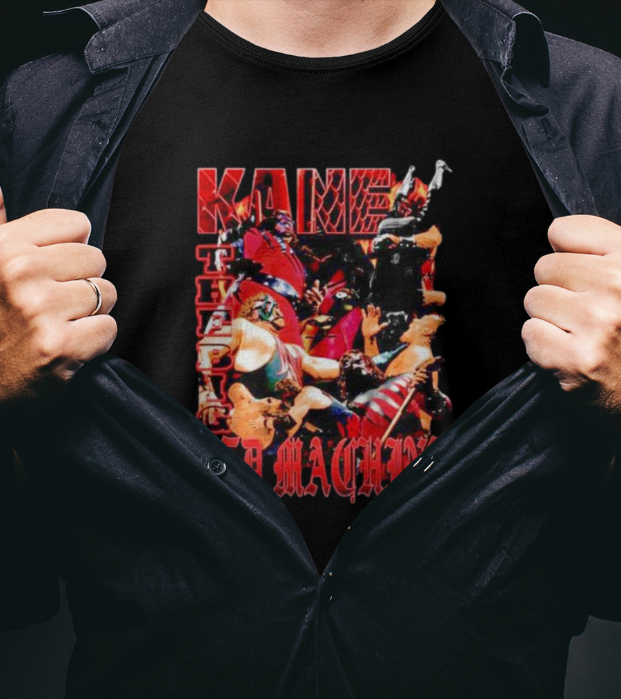 Kane The Big Red Machine Pro Wrestling Legends T-Shirt