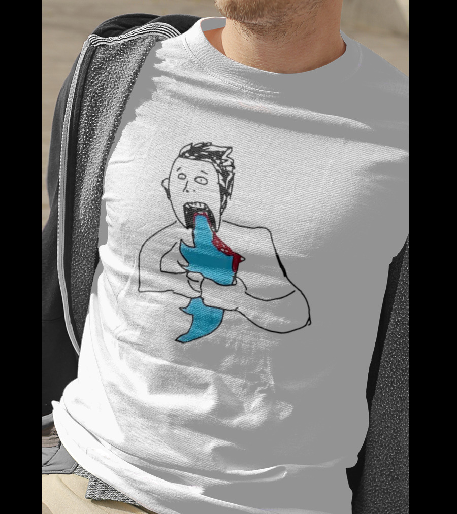 Men’s Elon Devouring Twitter Bird T-Shirt