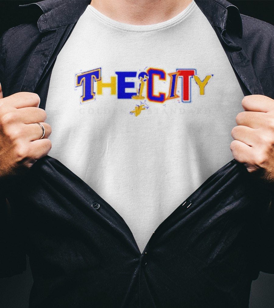 The City Golden Standard Mixed Font Basketball T-Shirt