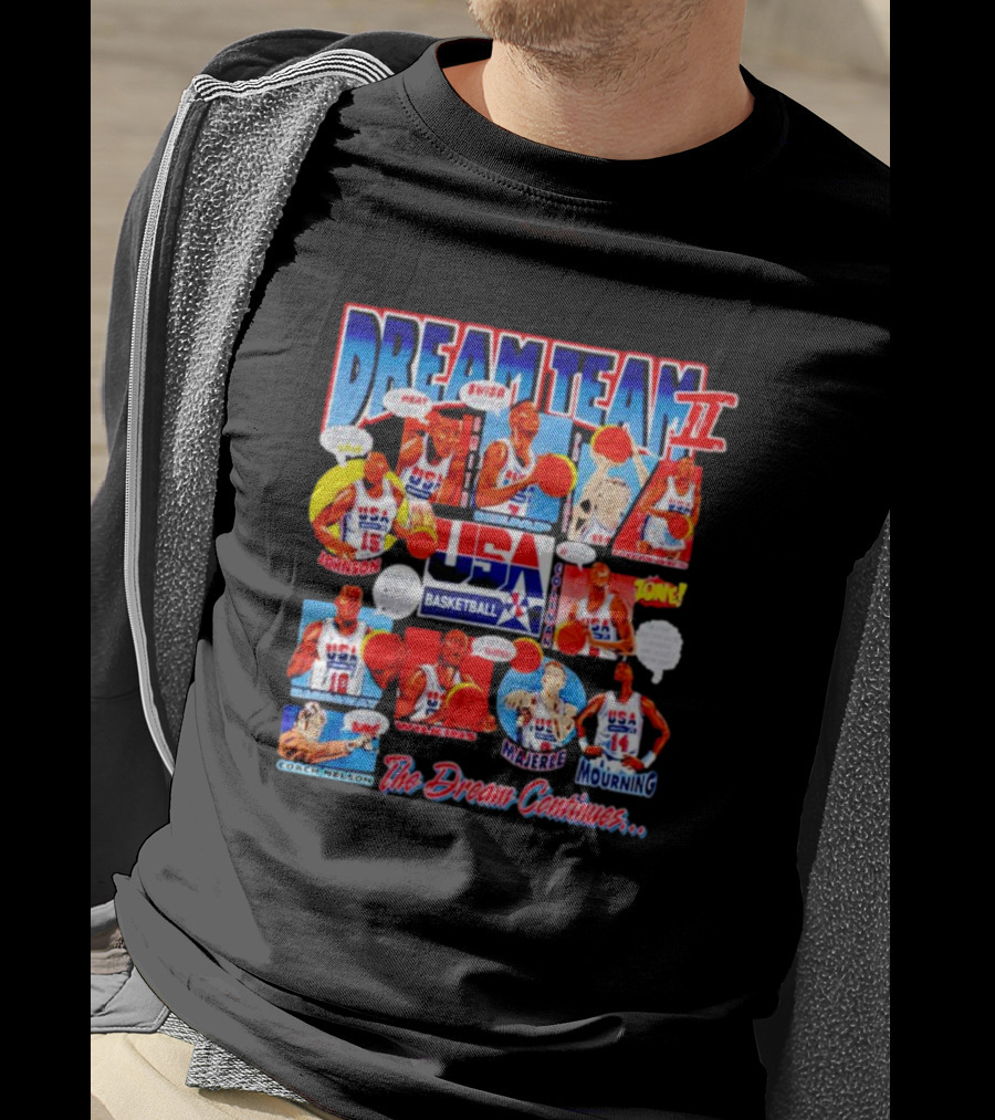 Dream Team II USA Basketball The Dream Continues T-Shirt