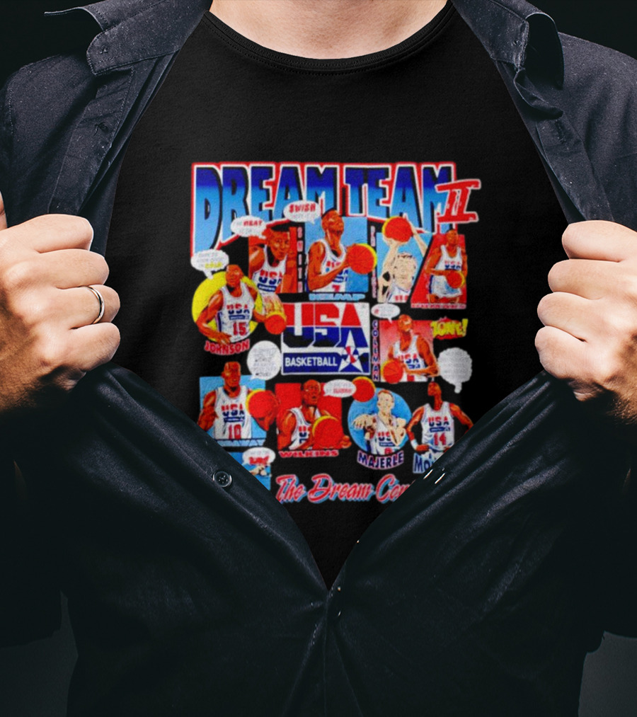 Dream Team II USA Basketball The Dream Continues T-Shirt