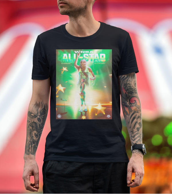 Premium T-Shirt: WNBA All-Star Ezi Magbegor Seattle All-Star Debut T-Shirt WNBA All-Star Ezi Magbegor Seattle All-Star Debut T-Shirt