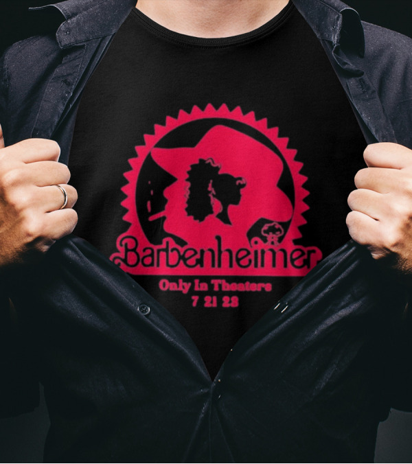 Barbenheimer Only In Theaters 7 21 23 T-Shirt