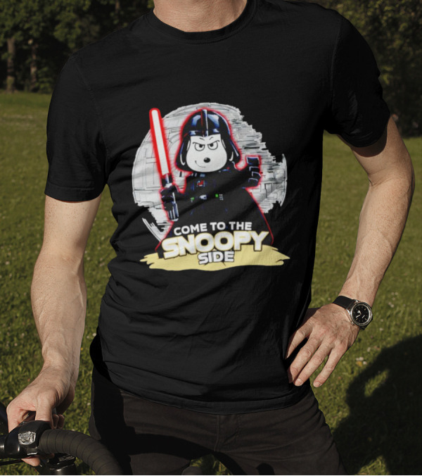 Come To The Snoopy Side Darth Vader Mashup T-Shirt