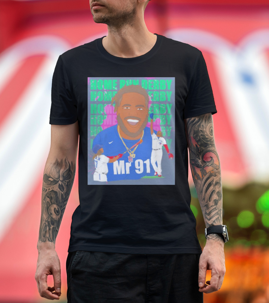 Vladimir Guerrero Jr. Home Run Derby Mr 91 T-Shirt