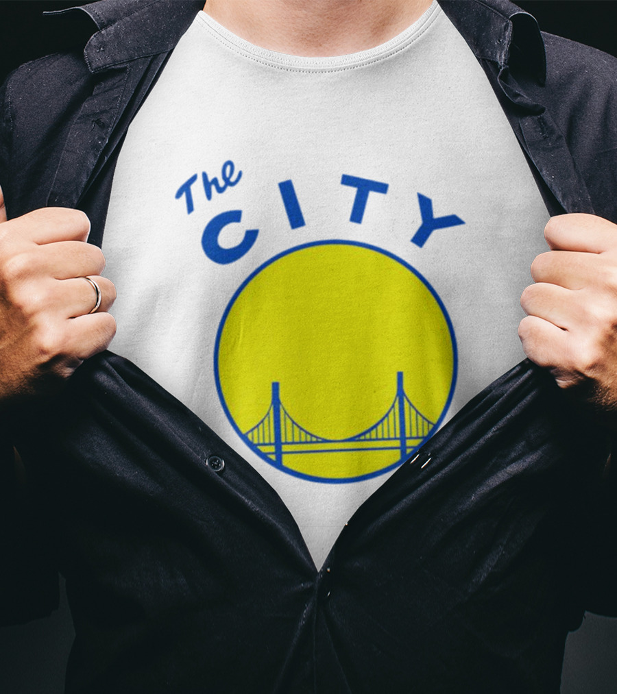 Warriors The City Golden Gate Bridge T-Shirt