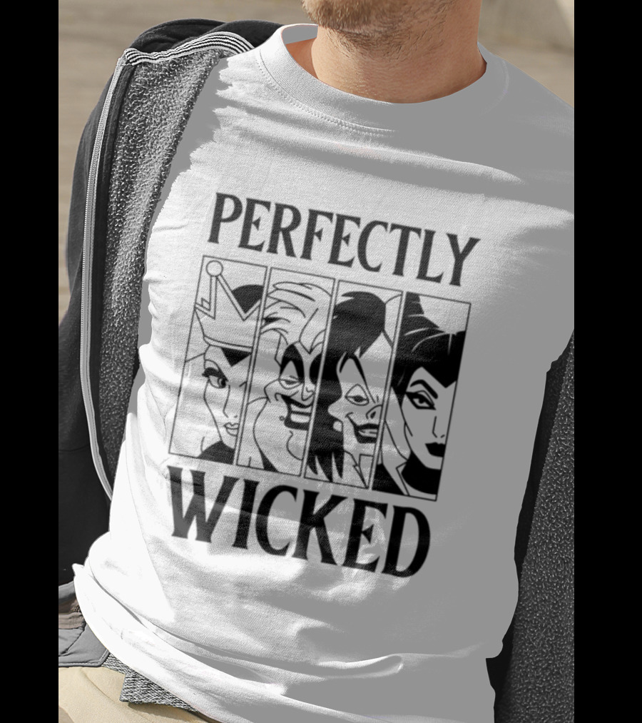Perfectly Wicked Villains Quartet T-Shirt