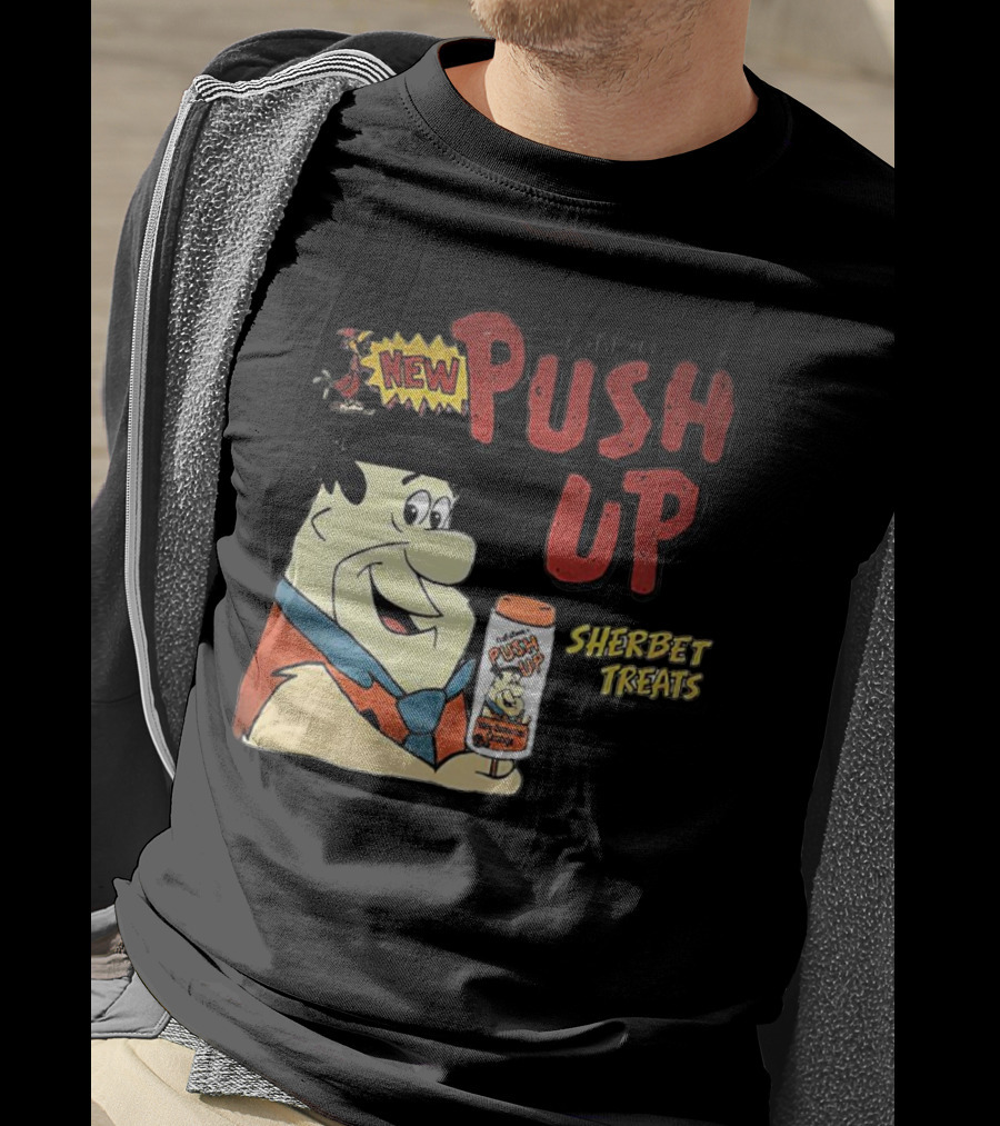 Fred Flintstone New Push Up Sherbet Treats T-Shirt