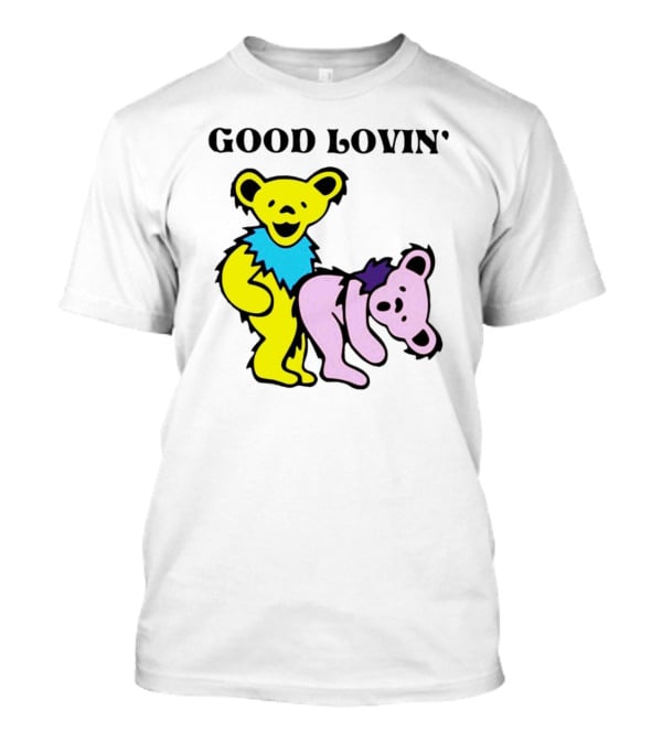 Grateful Dead Bears Good Lovin' Featuring Iconic Dancing Bears T-Shirt