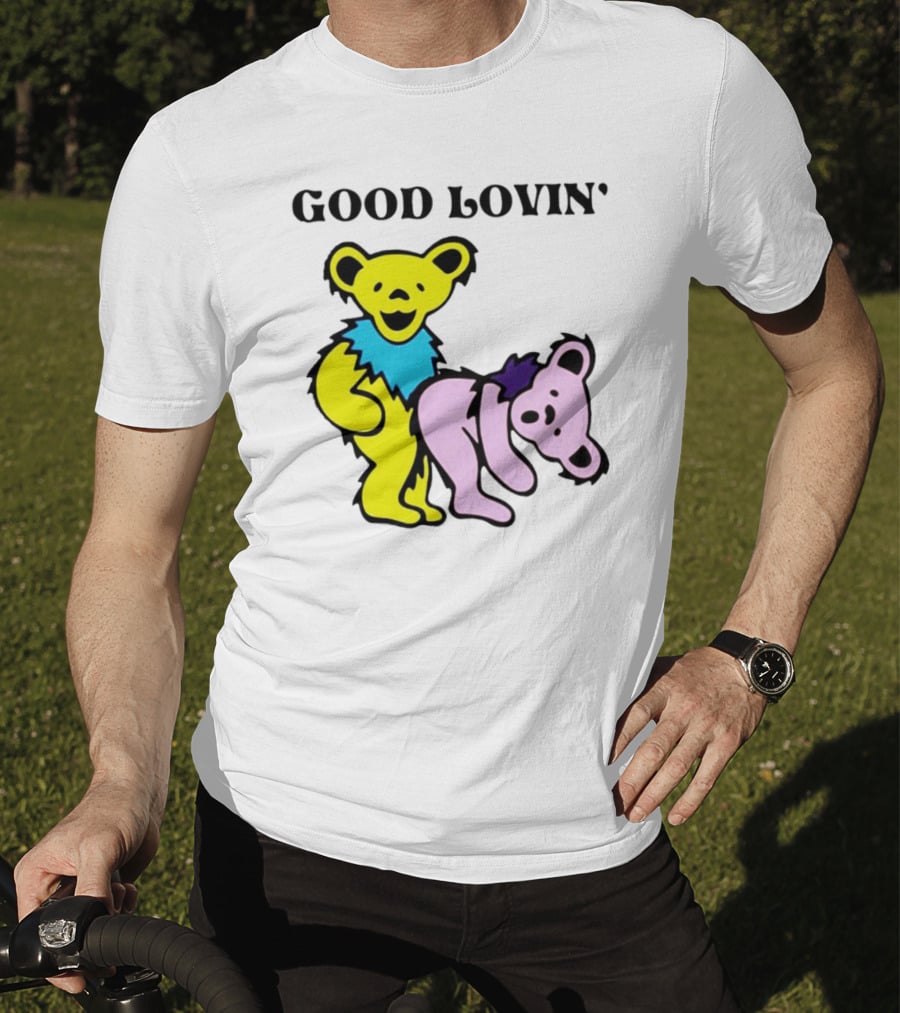 Grateful Dead Bears Good Lovin' Featuring Iconic Dancing Bears T-Shirt