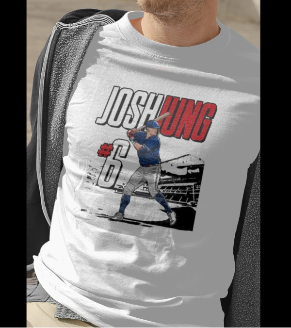 Josh Jung #6 Texas Baseball MVP Player T-Shirt