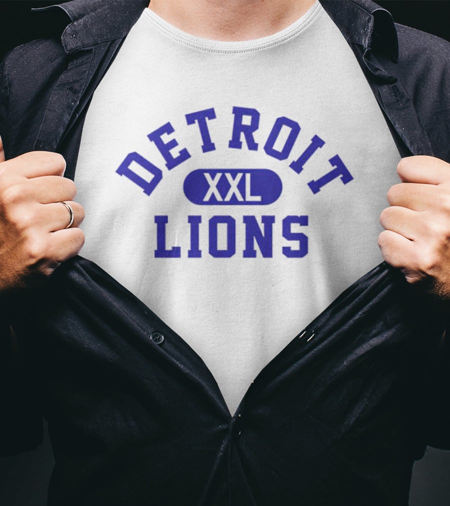 Tim Taylor’s Detroit XXL Lions Football Legacy T-Shirt