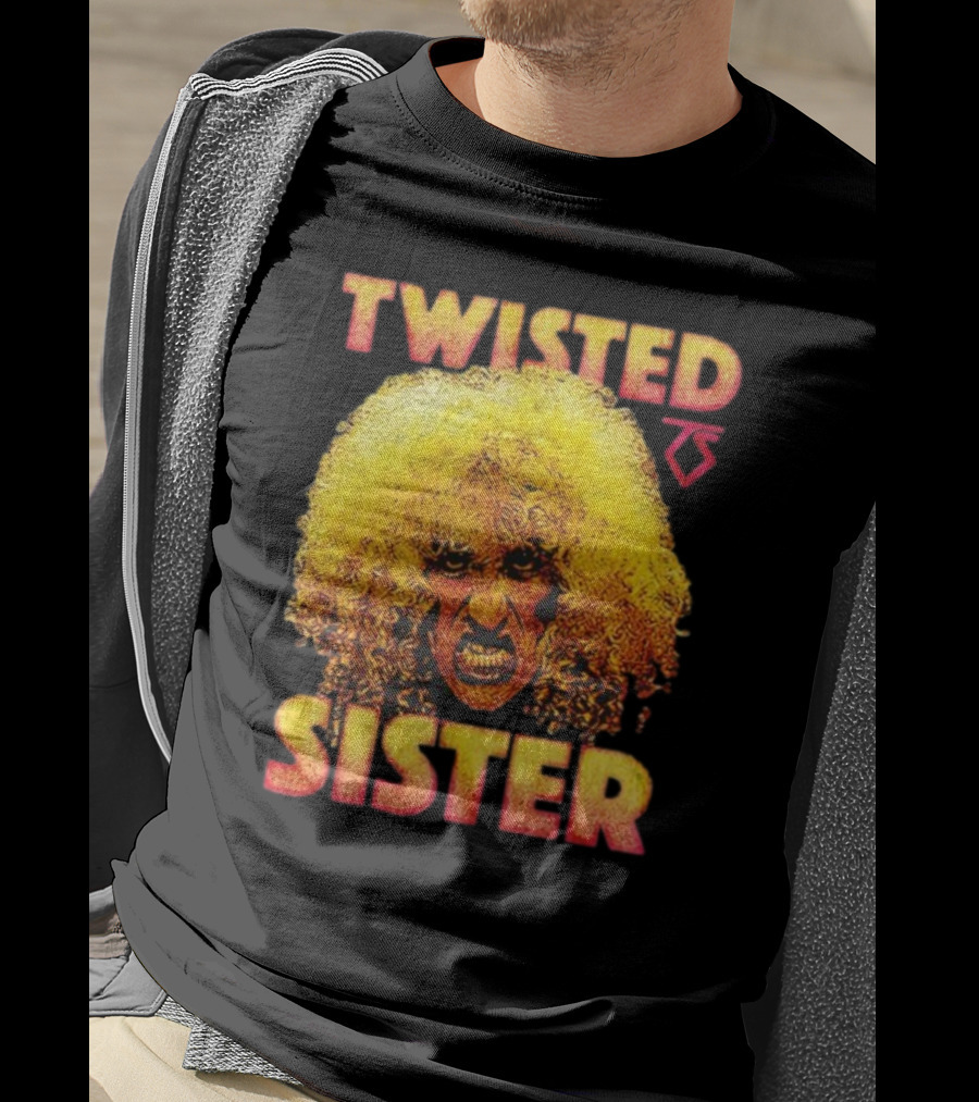 Twisted Sister Dee Snider Iconic Hair T-Shirt