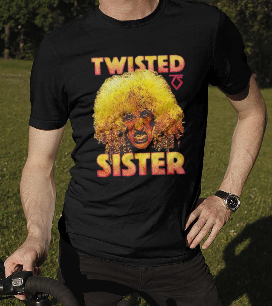 Twisted Sister Dee Snider Iconic Hair T-Shirt