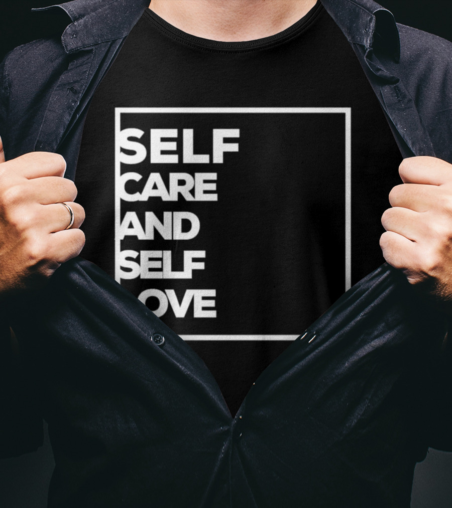 Self Care And Self Love Empowerment Minimalist Typography T-Shirt