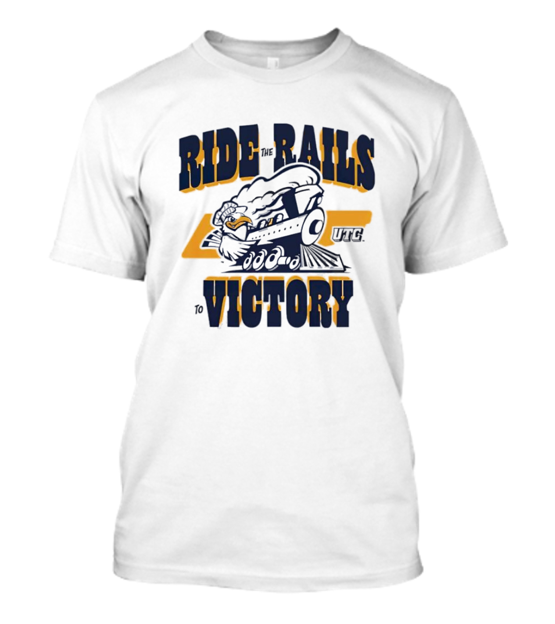 UT-Chattanooga Ride The Rails To Victory With Train And UTC T-Shirt
