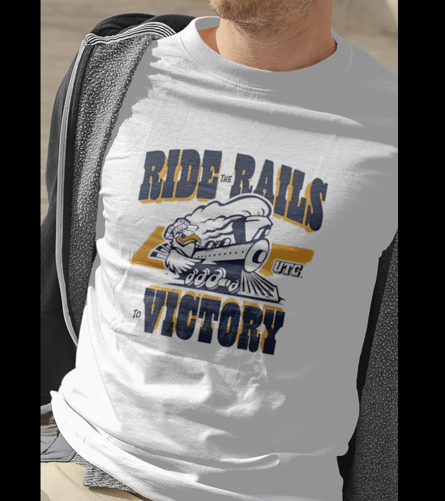 UT-Chattanooga Ride The Rails To Victory With Train And UTC T-Shirt