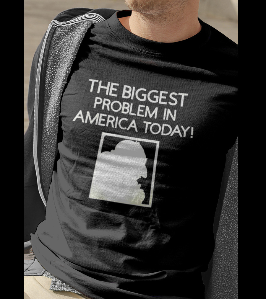 The Biggest Problem IN America Today Count Dracula Hates Repeats T-Shirt