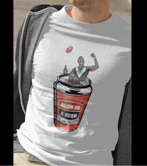 Aliir In A Beer Carlton Draft Player T-Shirt