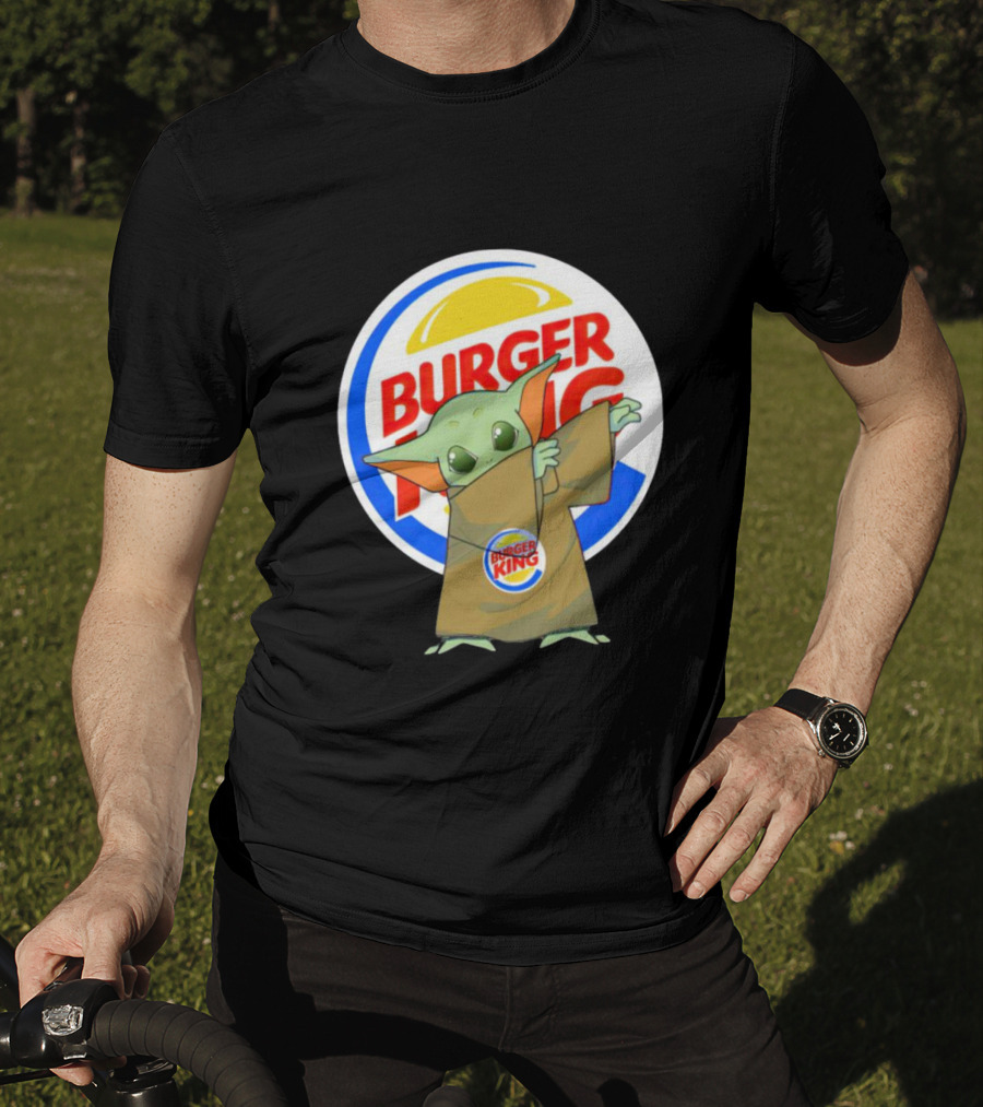 Baby Yoda Holding Burger King T-Shirt